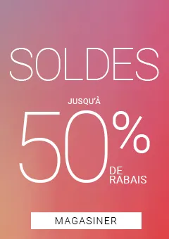 Soldes : Jusqu'à 50% de rabais